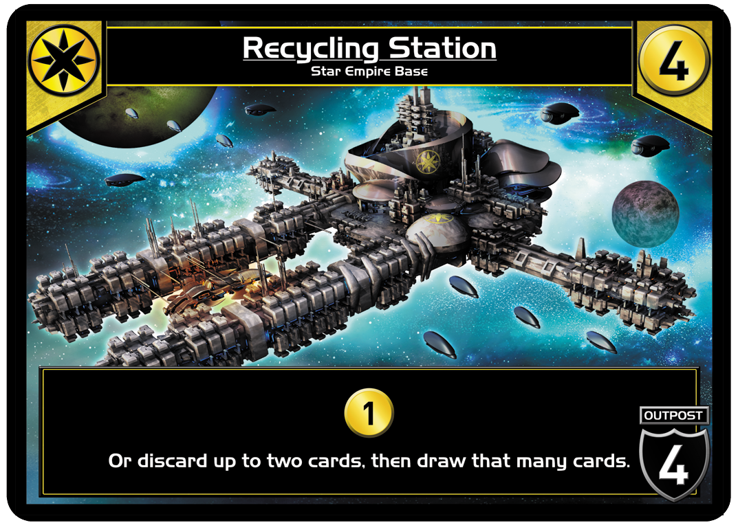 Star Empire Preview Week – Imperial Fighter, Imperial Frigate & Recycling Station