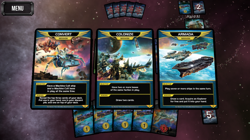 New Star Realms Digital Expansion: Missions