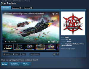 Star Realms on Steam Greenlight