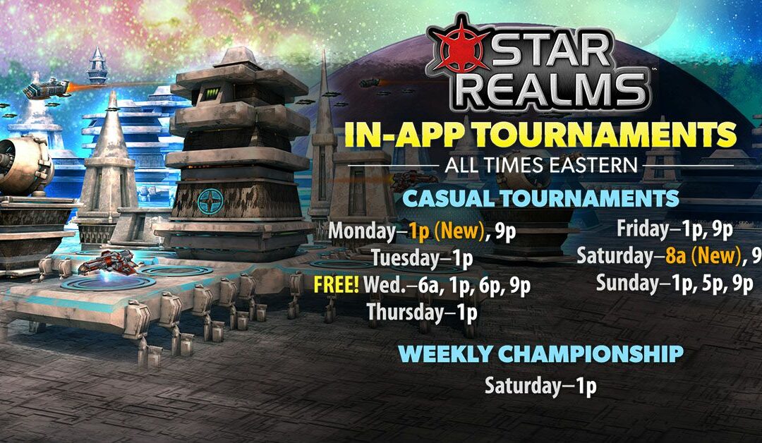 Star Realms Digital Tournaments – Three New Formats Added!
